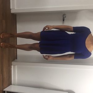 Blue LUSH dress with pockets